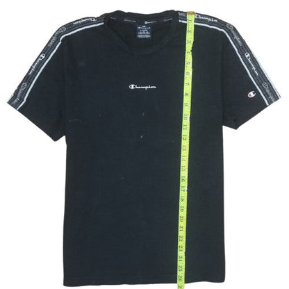 Mens UK Size L Champion Black  T-Shirt