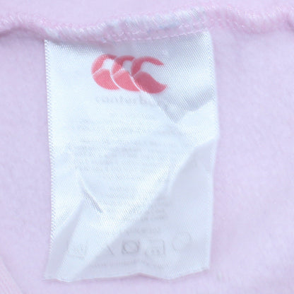 Womens UK Size 10 Canterbury Pink Full Zip Hoodie
