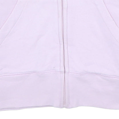 Womens UK Size 10 Canterbury Pink Full Zip Hoodie