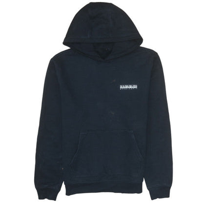Mens UK Size XL Napapijri Black Pullover Hoodie