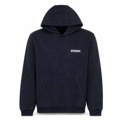 Mens UK Size XL Napapijri Black Pullover Hoodie