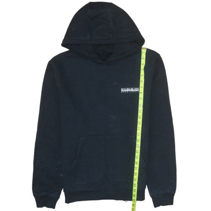 Mens UK Size XL Napapijri Black Pullover Hoodie