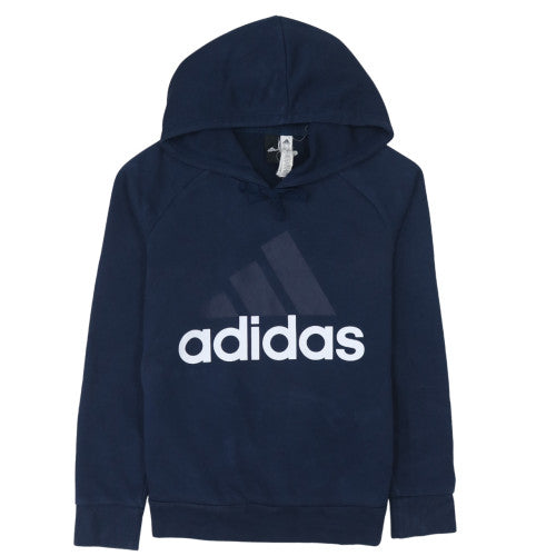 Womens UK Size S adidas Blue Pullover Hoodie