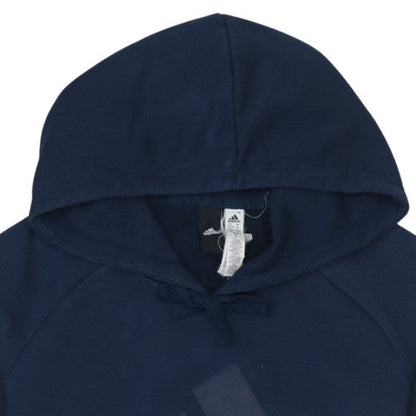 Womens UK Size S adidas Blue Pullover Hoodie