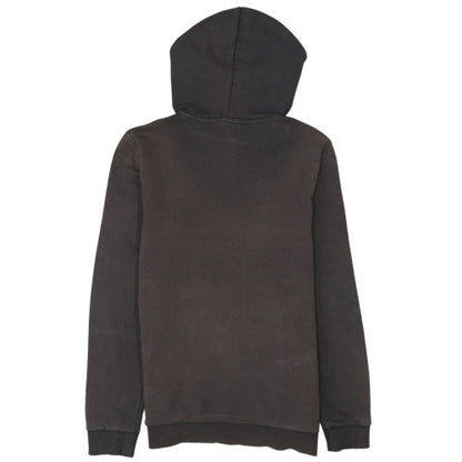 Puma Boys Black 13-14 Years Pullover Hoodie Cotton Fleece Sportswear
