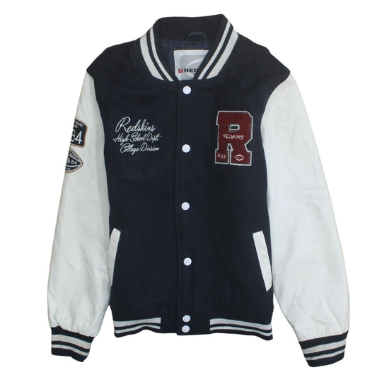 Boys UK Size 12 Years Redskins Blue Varsity Jacket