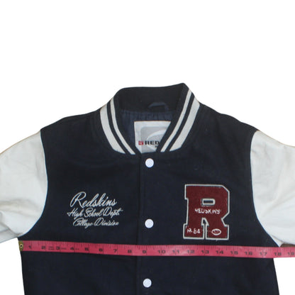Boys UK Size 12 Years Redskins Blue Varsity Jacket