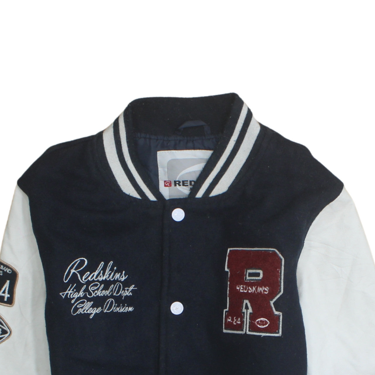 Boys UK Size 12 Years Redskins Blue Varsity Jacket