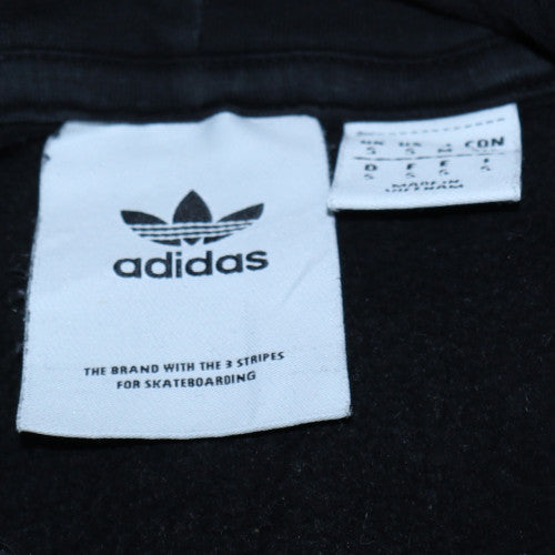 Mens UK Size M adidas Black Pullover Hoodie