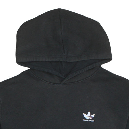 Mens UK Size M adidas Black Pullover Hoodie