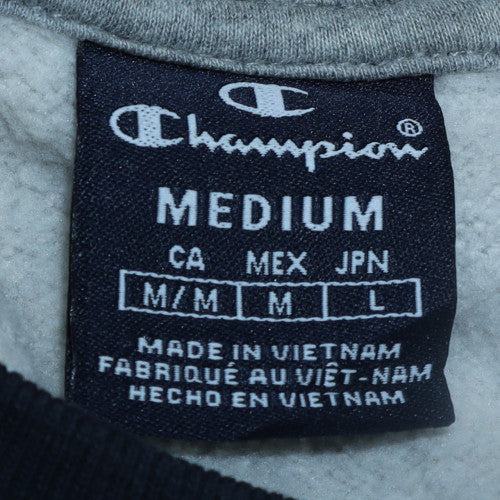 Mens UK Size M Champion Grey Pullover Sweatshirt