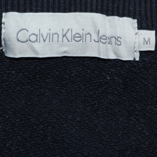 Mens UK Size M Calvin Klein Jeans Black Pullover Sweatshirt