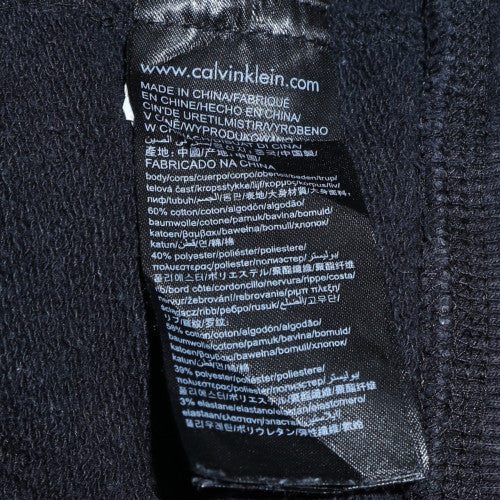 Mens UK Size M Calvin Klein Jeans Black Pullover Sweatshirt