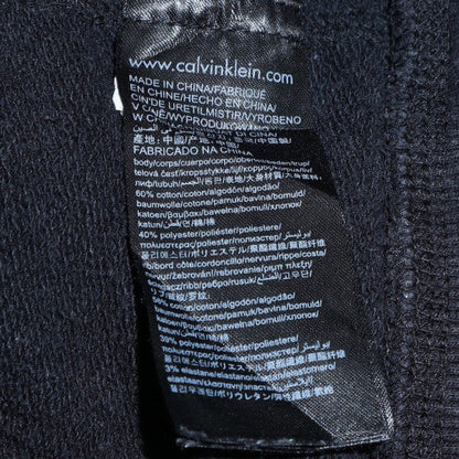 Mens UK Size M Calvin Klein Jeans Black Pullover Sweatshirt