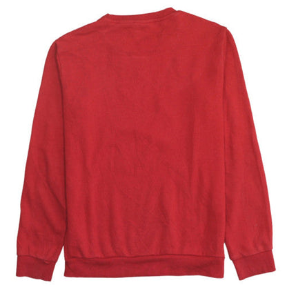 Champion Boys Red Pullover Sweatshirt 13-14 Years Graphic Logo Crew Neck