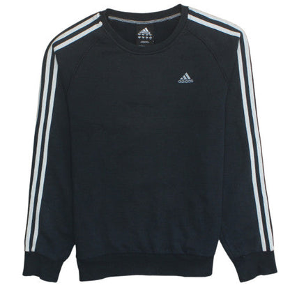Mens UK Size S adidas Black Pullover Sweatshirt