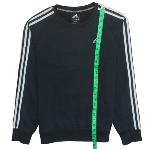 Mens UK Size S adidas Black Pullover Sweatshirt