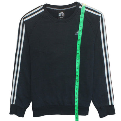 Mens UK Size S adidas Black Pullover Sweatshirt