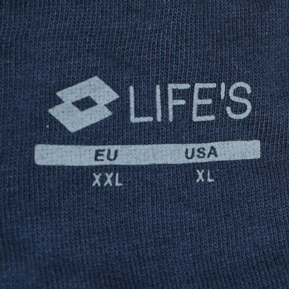 Mens UK Size XL Lotto Life's Blue Running & Jogging Gym & Training Walking Jacke
