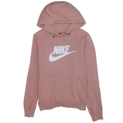 Womens UK Size S Nike Pink Pullover Hoodie