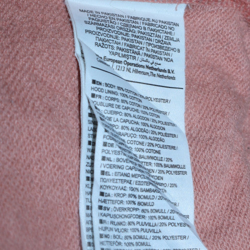 Womens UK Size S Nike Pink Pullover Hoodie