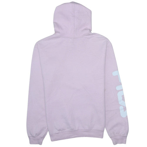 Womens UK Size S FILA Pink Pullover Hoodie