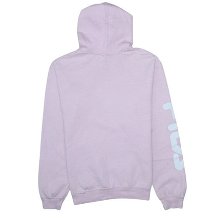 Womens UK Size S FILA Pink Pullover Hoodie