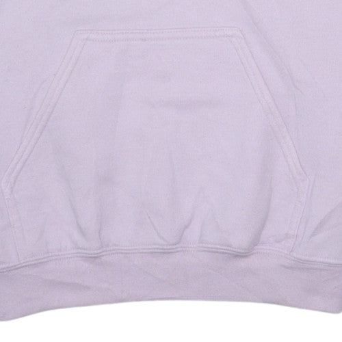 Womens UK Size S FILA Pink Pullover Hoodie