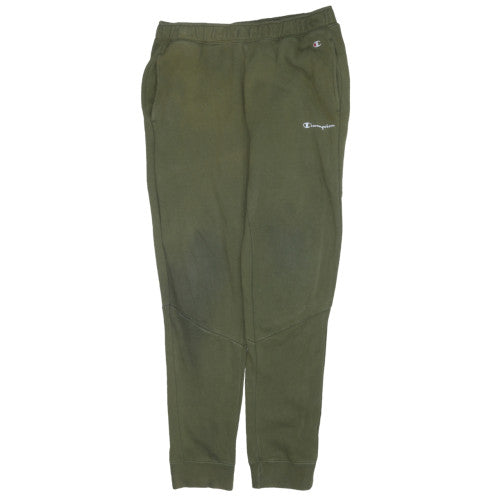 Mens UK Size M Champion Regular Fit Jogger Green Trousers