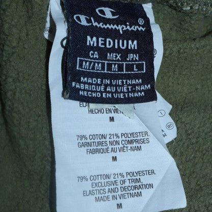 Mens UK Size M Champion Regular Fit Jogger Green Trousers