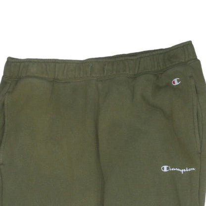 Mens UK Size M Champion Regular Fit Jogger Green Trousers