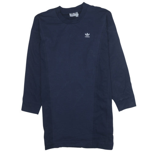 Womens UK Size 14 adidas Blue Pullover Sweatshirt