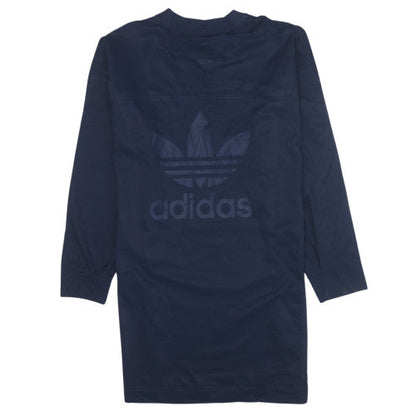 Womens UK Size 14 adidas Blue Pullover Sweatshirt