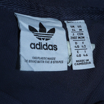 Womens UK Size 14 adidas Blue Pullover Sweatshirt
