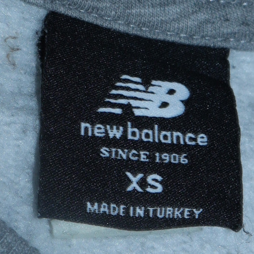Mens UK Size XS New Balance Grey Pullover Sweatshirt