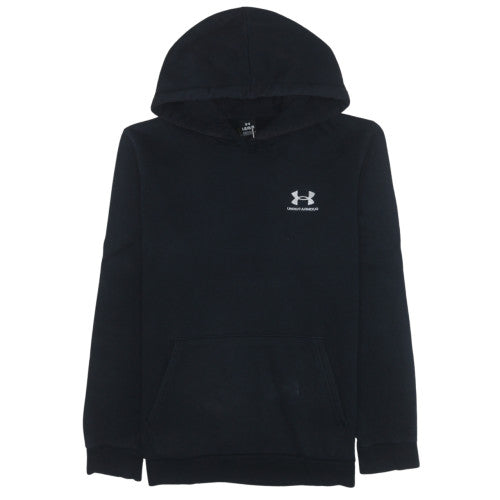 Mens UK Size L Under armour Black Pullover Hoodie