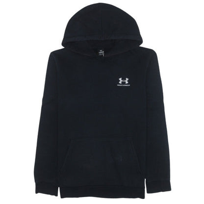 Mens UK Size L Under armour Black Pullover Hoodie