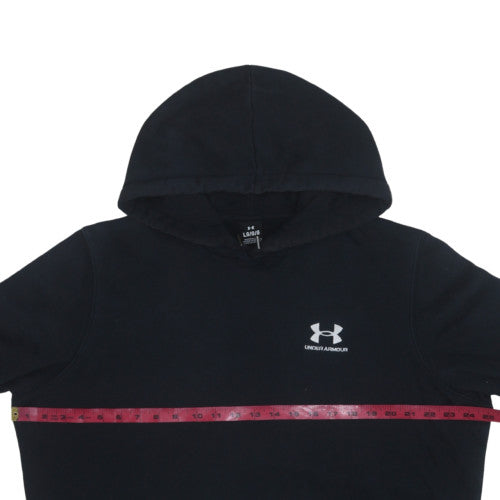 Mens UK Size L Under armour Black Pullover Hoodie