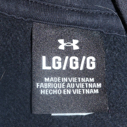 Mens UK Size L Under armour Black Pullover Hoodie