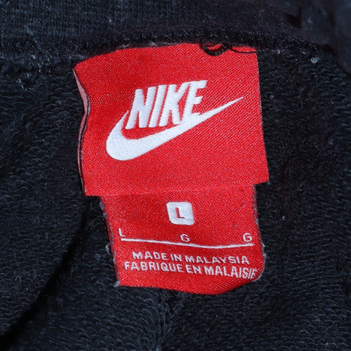 Mens UK Size L Nike Regular Fit Jogger Black Trousers