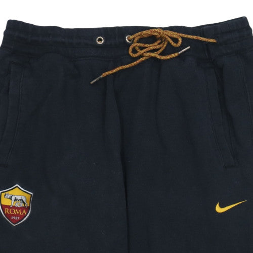 Mens UK Size L Nike Regular Fit Jogger Black Trousers