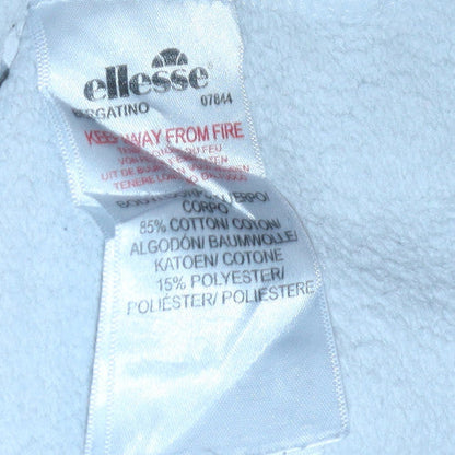 Mens UK Size M ellesse White Pullover Sweatshirt