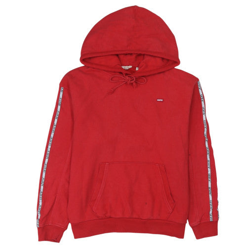 Mens UK Size S Levi's Red Pullover Hoodie