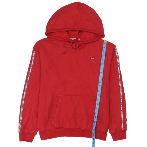 Mens UK Size S Levi's Red Pullover Hoodie