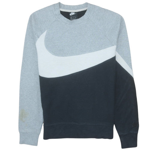 Mens UK Size S Nike Grey Pullover Sweatshirt