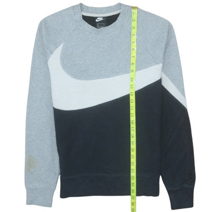 Mens UK Size S Nike Grey Pullover Sweatshirt