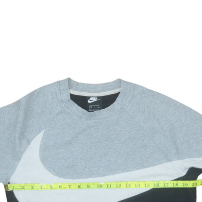 Mens UK Size S Nike Grey Pullover Sweatshirt