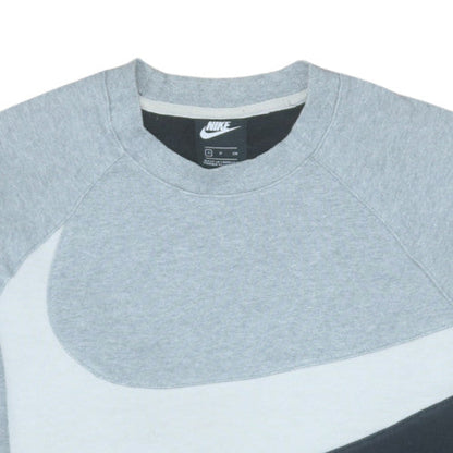 Mens UK Size S Nike Grey Pullover Sweatshirt