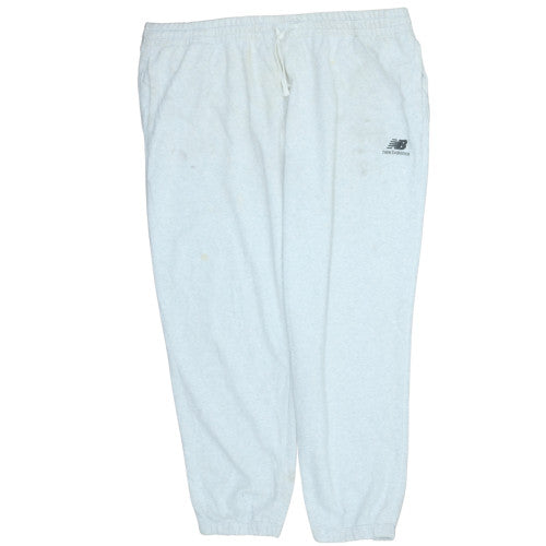 Mens UK Size S New Balance Regular Fit Sweatpants White Trousers
