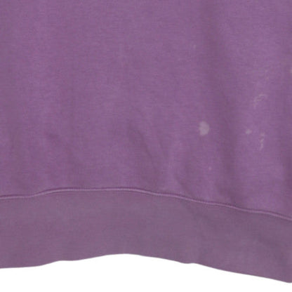Womens UK Size M Nike Purple Pullover Hoodie